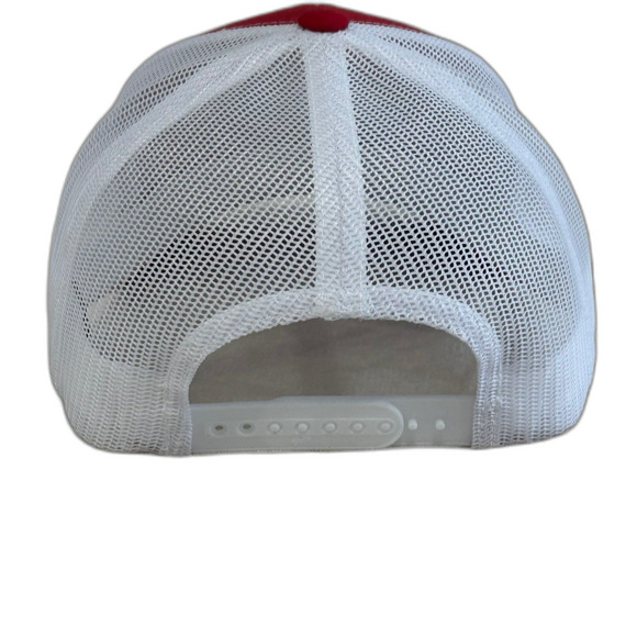 The Classics Cap Hat Unisex Snapback Red White Baseball 19 Embroidery Numbers - Picture 4 of 9